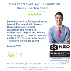 A testimonial from the team of kevin and mitch