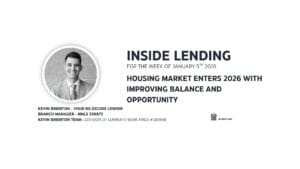 Inside Lending: Housing Market 2026 Outlook.